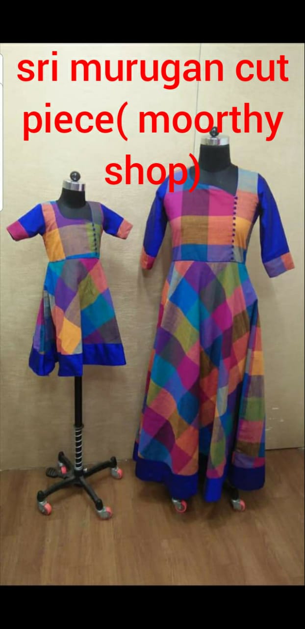 TVC 1137 Elegent Soft Printed Mulmul One Piece Alia Cut Kalidaar Dress With  Embroidery On Yolk And Side Anghrakha Style Doris : eKada Womens Online  Shopping website in India