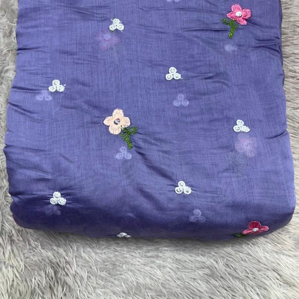 Mul Chanderi Embroidery V1.O(44")
