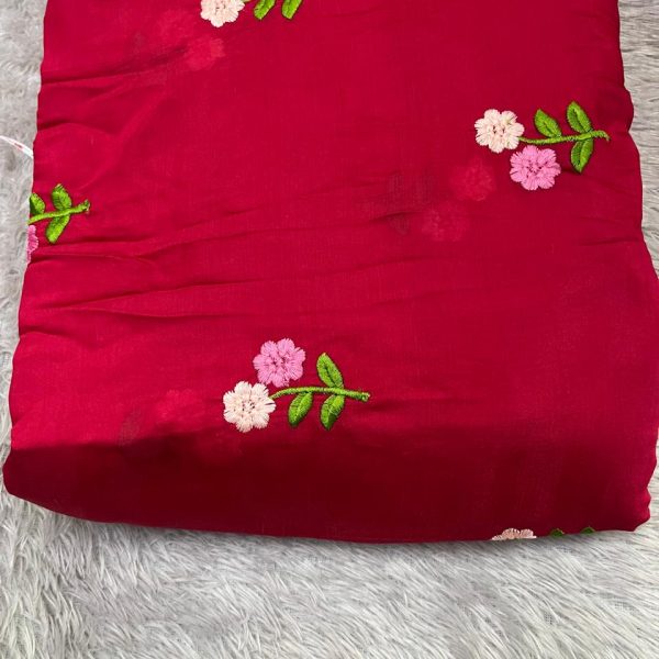 Mul Chanderi Embroidery V2.0(44" width)