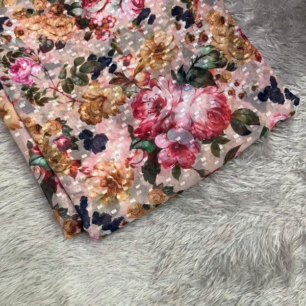 georgette 1000 butta printed (44")