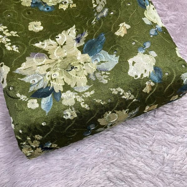 Printed Tussar Silk (44")