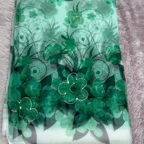Foil Printed Nylon Organza N1.01 (44")