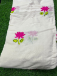 Kora Cotton Lotus Embroidery 44 width