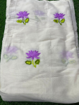 Kora Cotton Lotus Embroidery 44 width