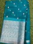 SOFT ORGANZA PATTA BUTTI(44''WIDTH)