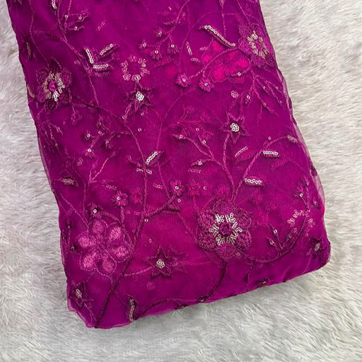 EMBROIDERY FLOWER NET (44''WIDTH)