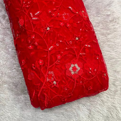 EMBROIDERY FLOWER NET (44''WIDTH)