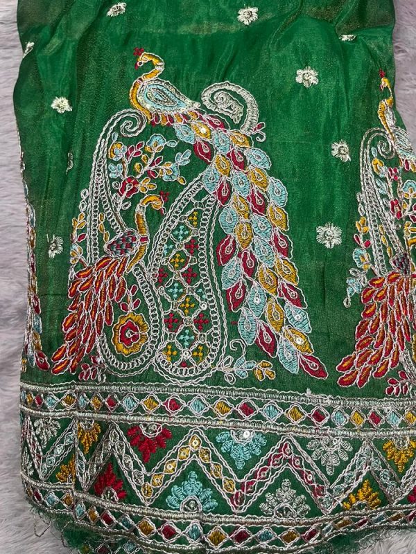 GOLD CRUSH VISCOSE DAMAN STYLE(44''WIDTH)