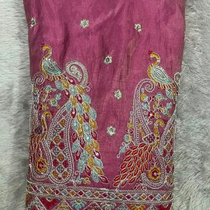 GOLD CRUSH VISCOSE DAMAN STYLE(44''WIDTH)