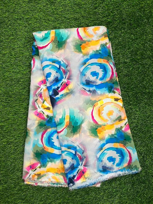 Muslin digital Printed (44" width )