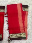 Narayanpet Elephant Small Border Set ( top 4.5 mtr, duppatta 2.5 mtr)