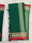 Narayanpet Elephant Small Border Set ( top 4.5 mtr, duppatta 2.5 mtr)