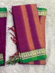 Narayanpet Elephant Small Border Set ( top 4.5 mtr, duppatta 2.5 mtr)