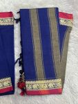 Narayanpet Elephant Small Border Set ( top 4.5 mtr, duppatta 2.5 mtr)