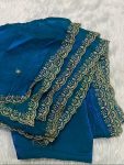 SPACE SILK DUPPATA 4 SIDE BORDER (2.5 MTR )