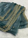 SPACE SILK DUPPATA 4 SIDE BORDER (2.5 MTR )