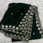 GEORGETTE 4 SIDE BORDER DUPPATA(2.5 MTR)