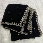 GEORGETTE 4 SIDE BORDER DUPPATA(2.5 MTR)