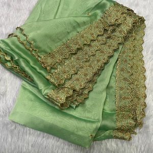 GLASSY /RANGOLI DUPPATA (2.5 MTR )