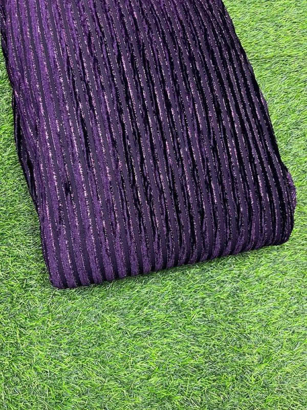 Imported Lycra Velvet Self Desing (56" width)
