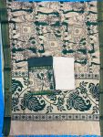 NIZAM GAP BORDER 3 PIECE SET (TOP 2.5 MTR DUPPATA 2.4 MTR BOTTOM 2 MTR )
