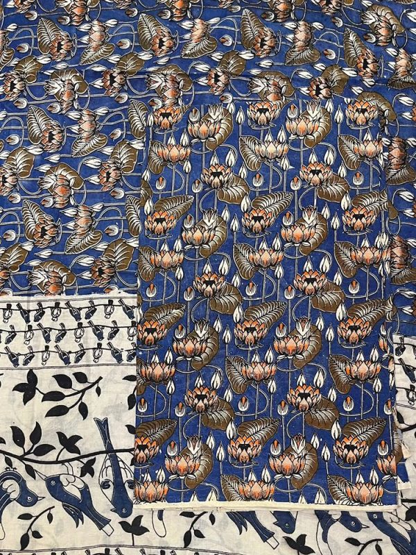 KALAMKARI 2 PIECE SET (TOP 2.5 MTR DUPPATTA 2.5 MTR)