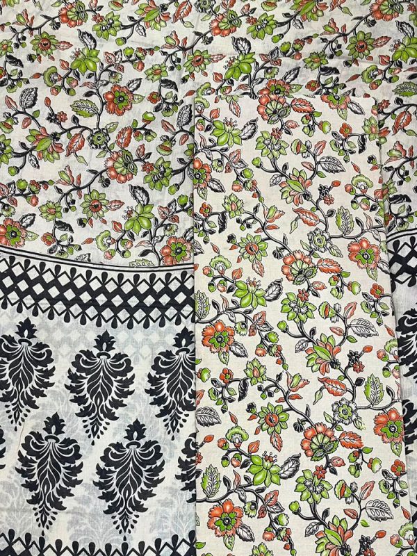 KALAMKARI 2 PIECE SET (TOP 2.5 MTR DUPPATTA 2.5 MTR)