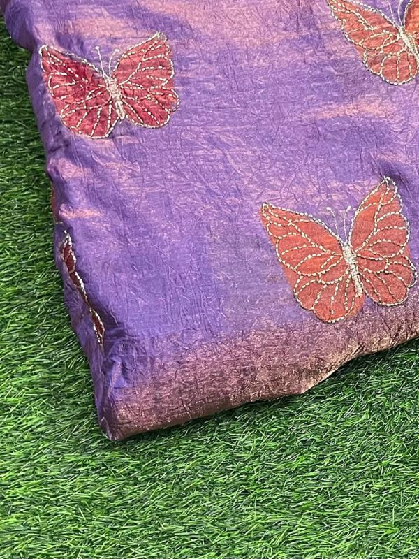 SPACE SILK BUTTERFLY PIPE BEED (44"width)