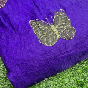 SPACE SILK BUTTERFLY PIPE BEED (44"width)