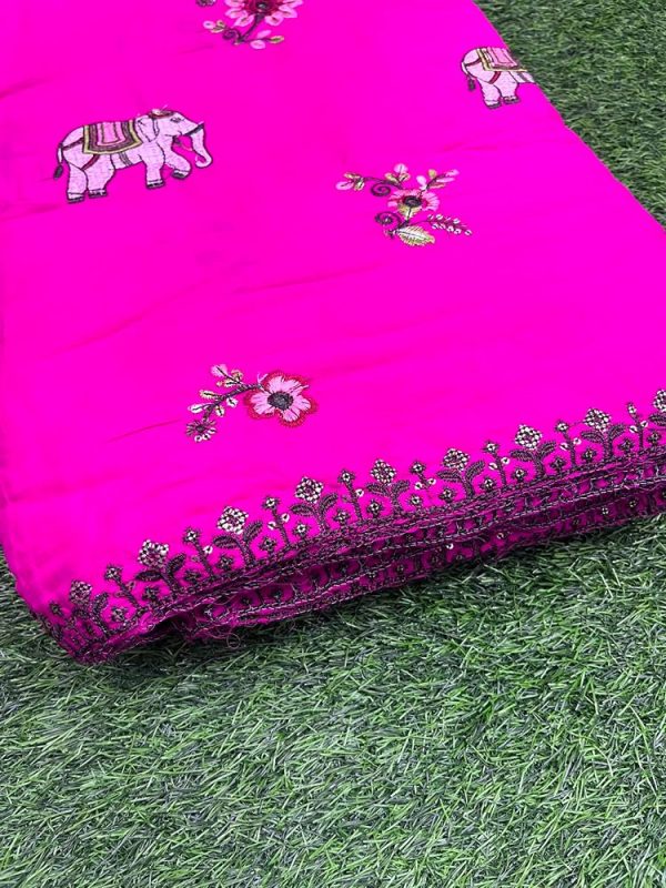 MUL COTTON EMBROIDERY (44''WIDTH)