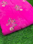 MUL CHANDERI ZARI WORK (44" width)