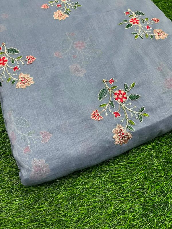 MUL CHANDERI ZARI WORK (44" width)