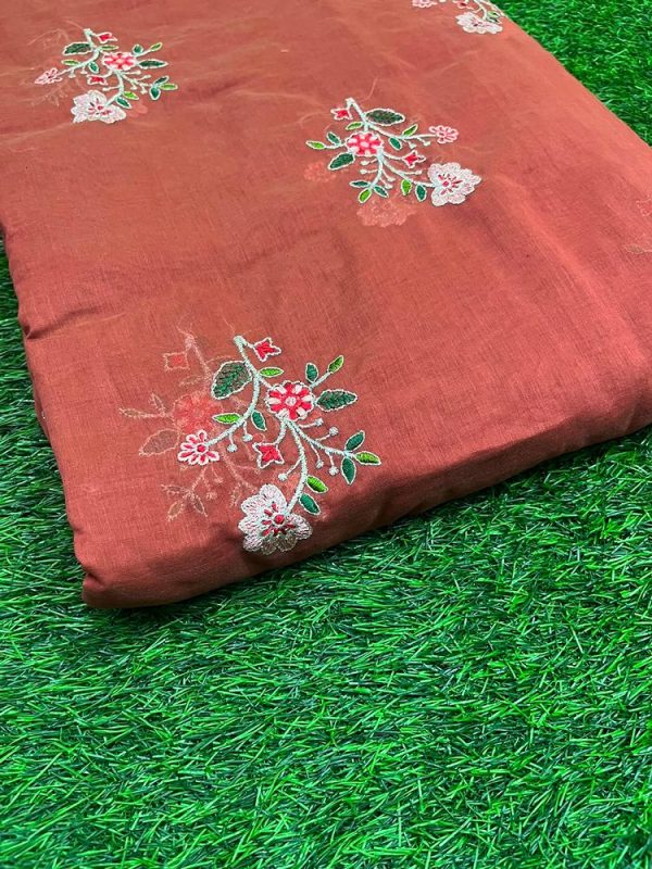 MUL CHANDERI ZARI WORK (44" width)