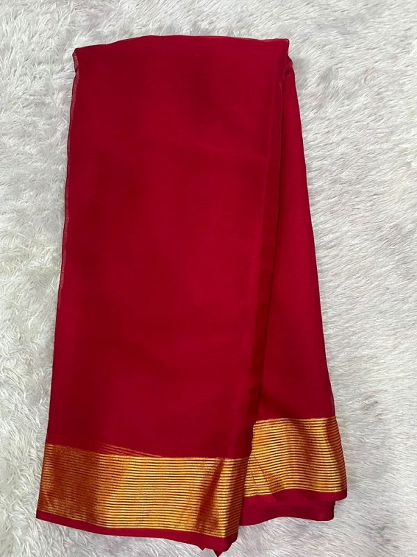 BORDER GEORGETTE ( 44" WIDTH )