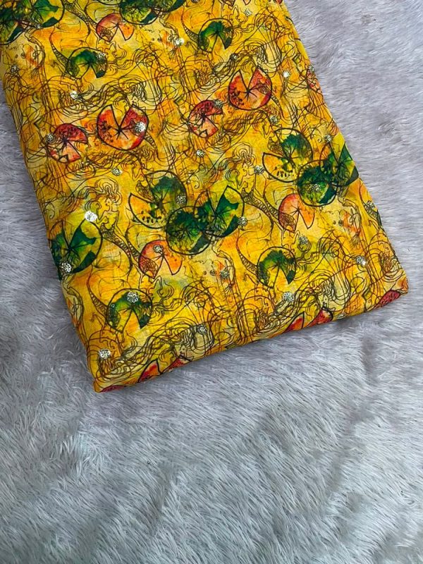 Printed Georgette Sequins (44 "width)