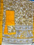 Gap Border 2 Piece Set (top 2.5 mtr duppata 2.5mtr )