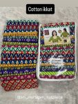 cotton ikkat (1 mtr pack of 20 pcs ,20 different colours and print )