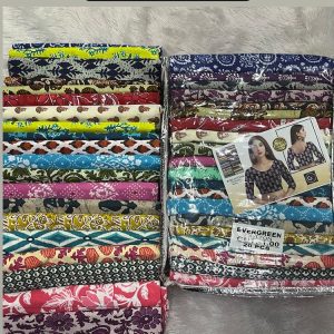 Evergreen cotton (1 Mtr pack of 20 pcs ,20 different prints)