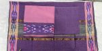 pure handloom pocham border 3 piece set (top 2.5 mtr duppatta 2.4 mtr bottom 2 mtr )