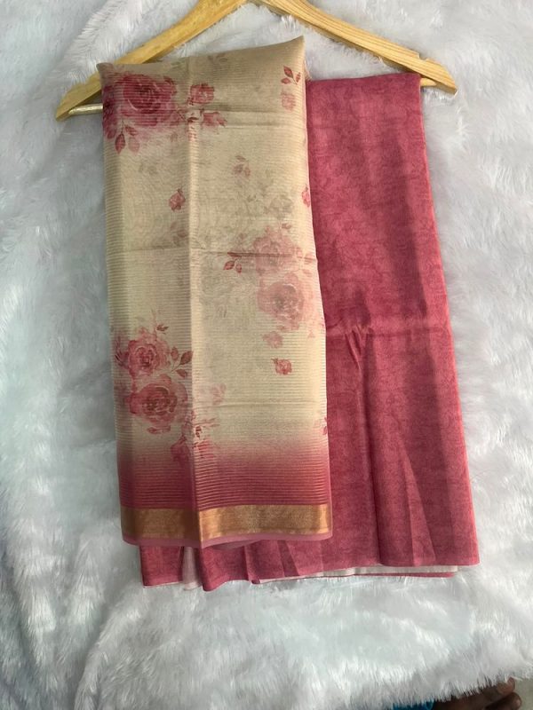 ORGANZA SILK 2 PIECE SET(TOP 2.5 DUPPATTA 2.5 MTR)