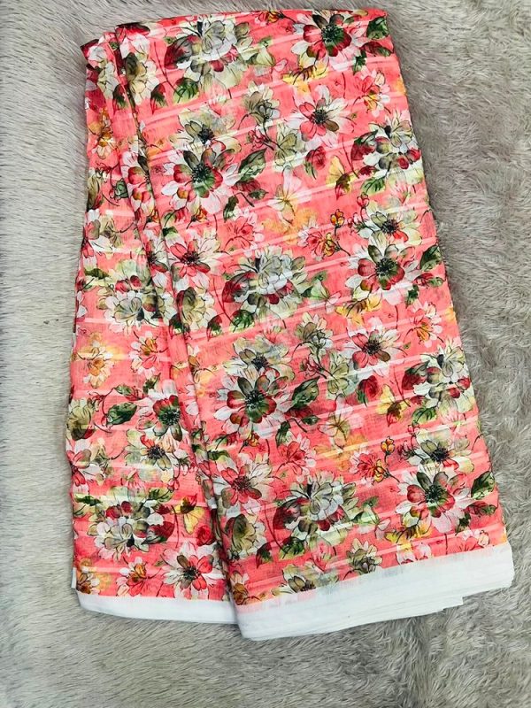 CHANDERI COTTON DIGITAL PRINTED(44"WIDTH)