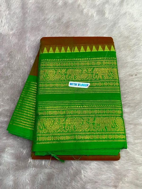 CHETTINADE SAREE WITH BLOUSE