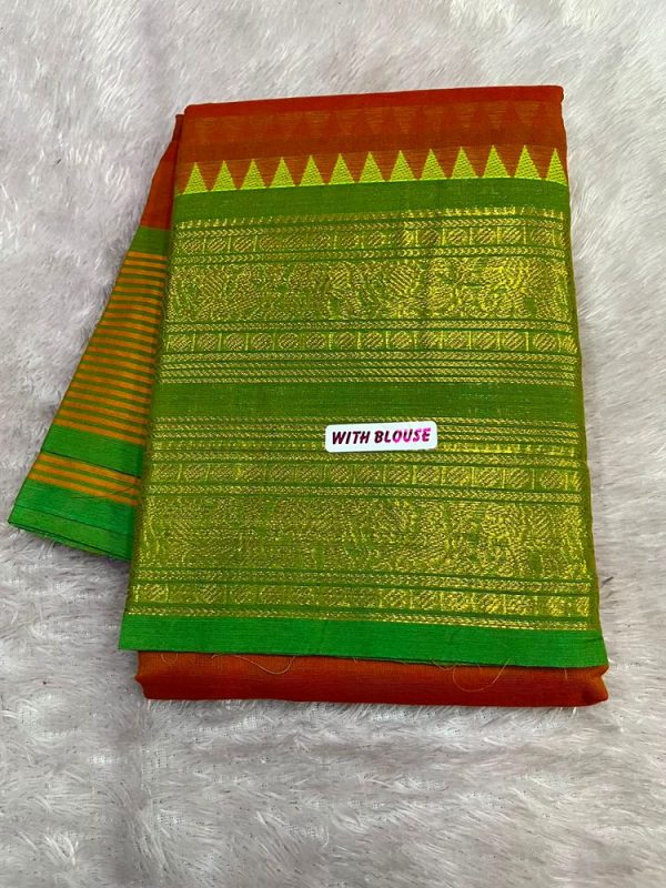 CHETTINADE SAREE WITH BLOUSE