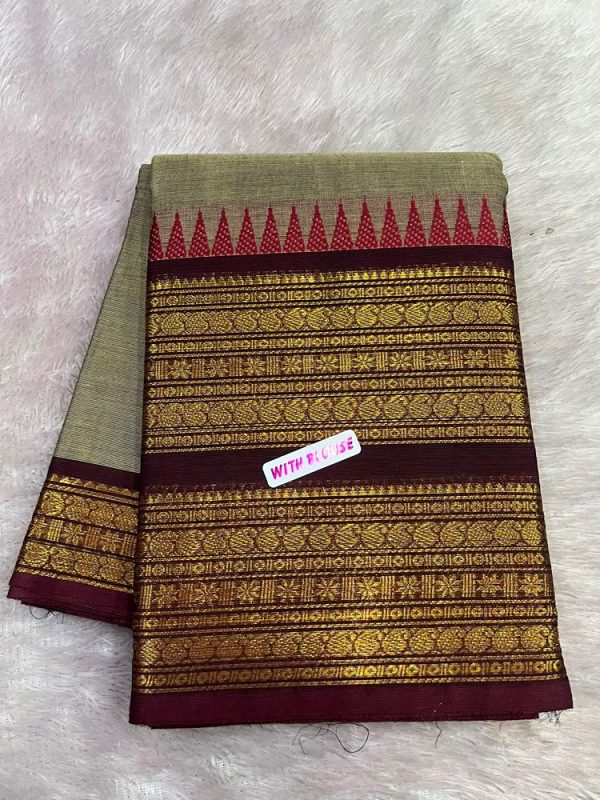 CHETTINADE SAREE WITH BLOUSE