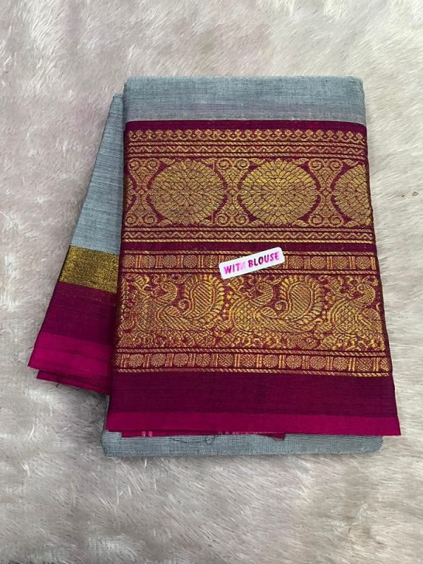 CHETTINADE SAREE WITH BLOUSE
