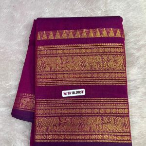 CHETTINADE SAREE WITH BLOUSE