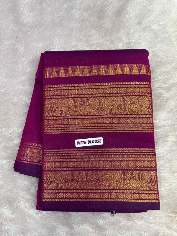 CHETTINADE SAREE WITH BLOUSE