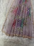 Heavy Bead Soft Organza Dupatta ( 2.5 mtr )