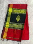 MAHESHWARI SILK SAREE WITH BLOUSE (DESIGN1)