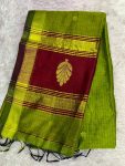 MAHESHWARI SILK SAREE WITH BLOUSE (DESIGN1)